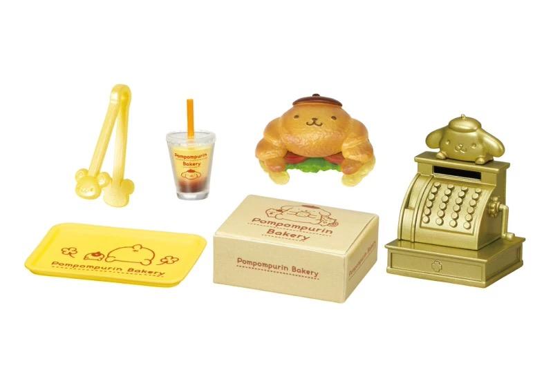 Re-Ment Pom Pom Purin Bakery Full Set Miniature Scene Toy Desk Display Decor Collectible Gift