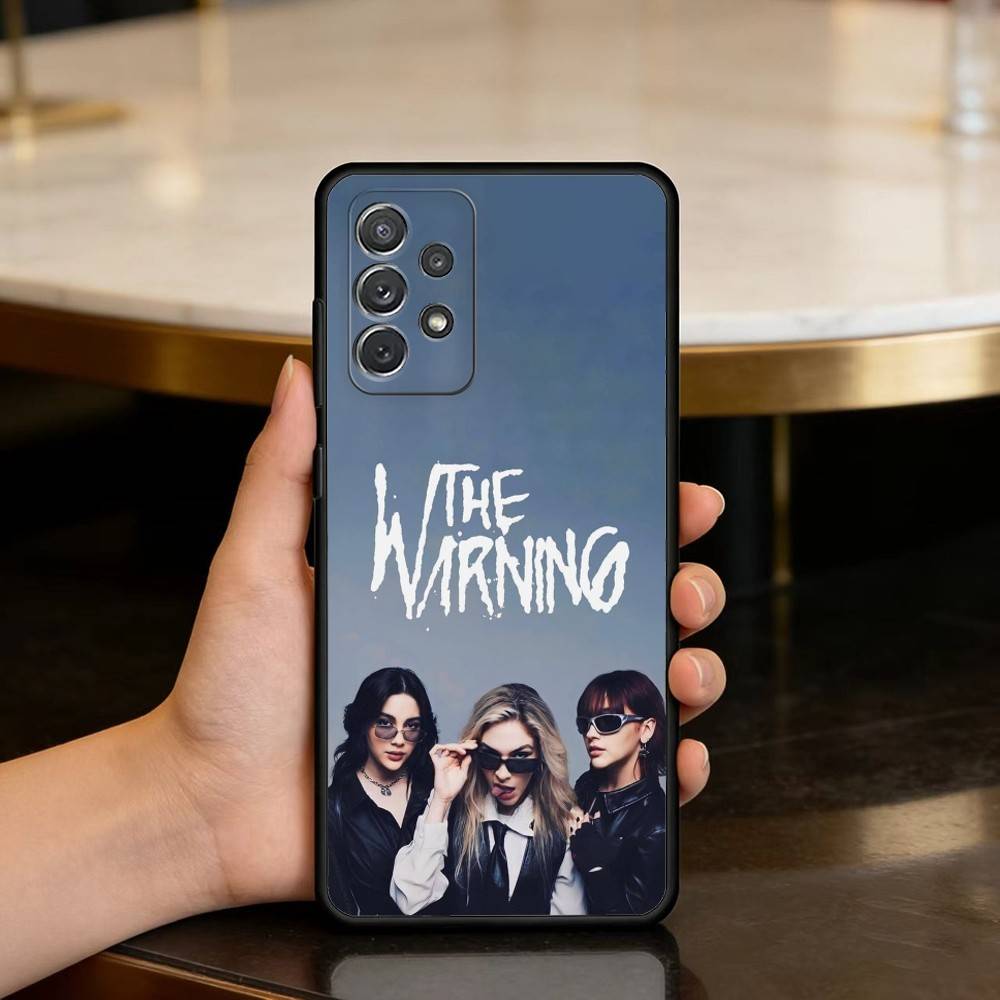 Band T-The W-Warning Phone Case For Samsung Galaxy A73,A72,A71,A70,A53,A52,A51,Soft Silicone Black Cover