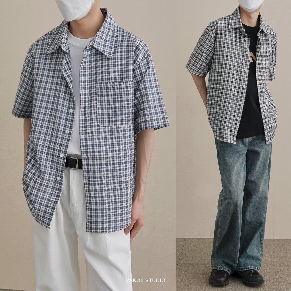 2024 Letter Long Sleeved Shirt Japanese Hong Kong Style Ins Loose Shirt Men'S Summer Trend Versatile Casual Jacket