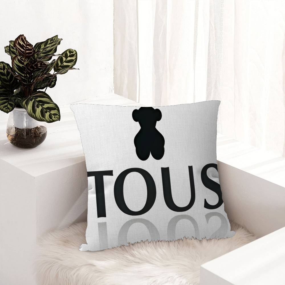 T-TOUSes Pillowcase toon Gift Cushion Cover Bedroom Home Sofa Chair Seat Decor pillow case