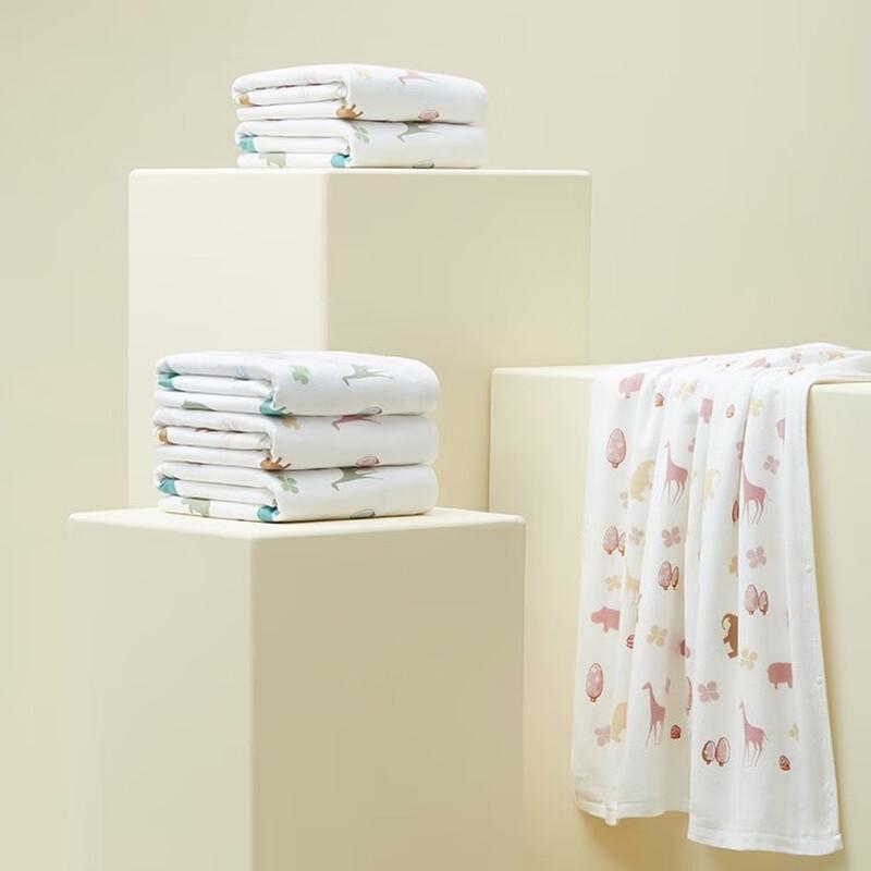 Children s Pure Cotton Hippo Bath Towel