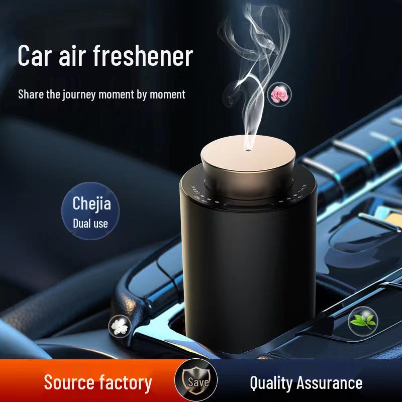Smart Car Aroma Diffuser: Automatic Fragrance Dispenser & Incense Burner with Start-Stop Feature