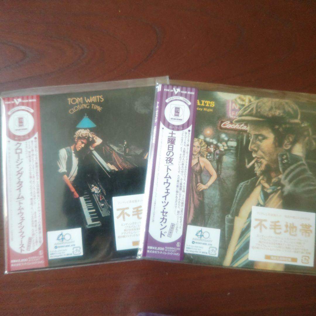 

[USED] Paper jacket CD Tom Waits/1st & 2nd 2 title set