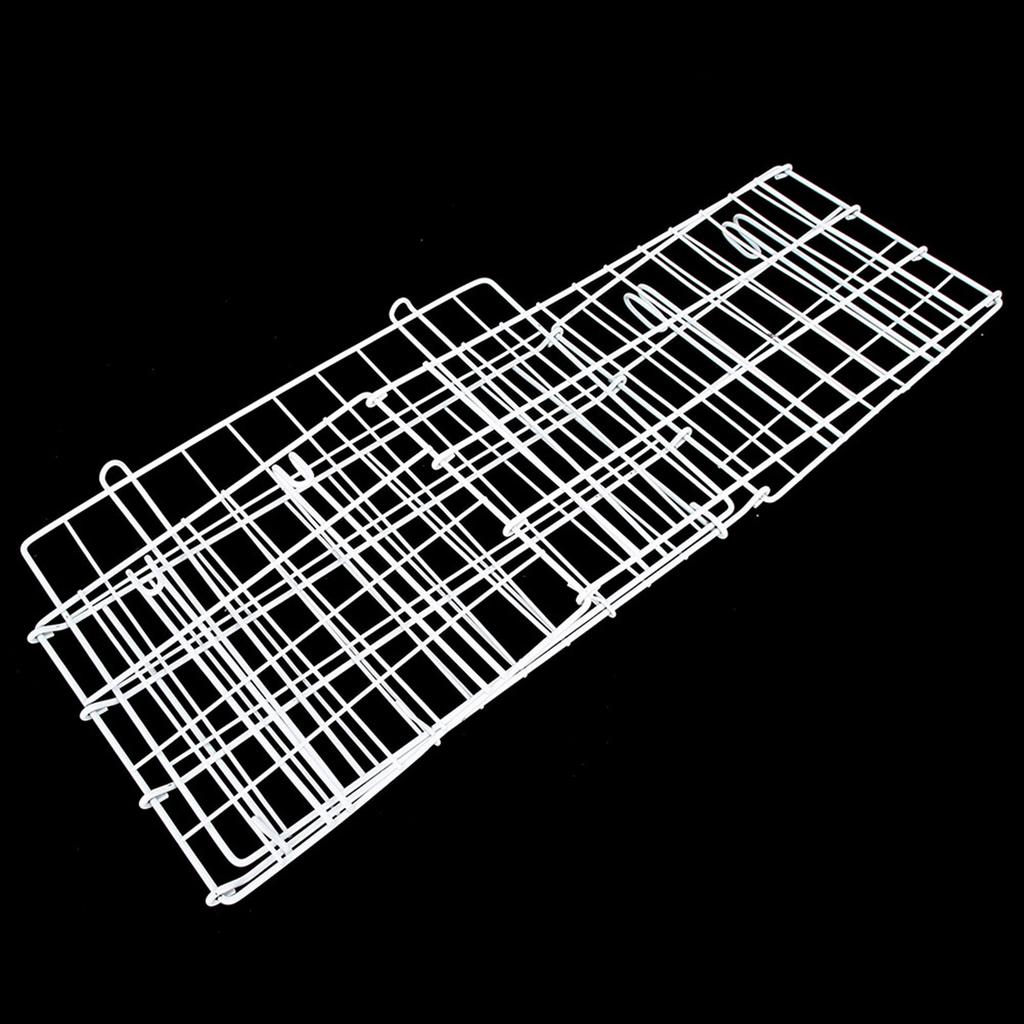 40x26x20cm Rear Basket Folding Metal Anti‑Rust Large Capacity Wheelchair Basket