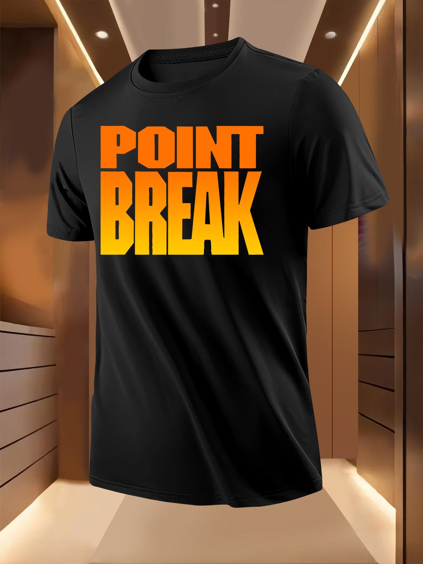 POINT BREAK Graphic Tshirt - Lightweight Breathable Pol... M