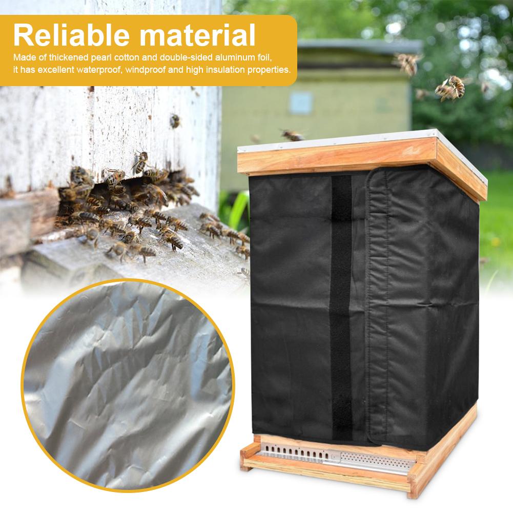 75.2 X 23.5 cali 600D Oxford Plaster Miodu Owijka Wodoodporna Izolacyjna Owijka na Ul Wiatroodporny Zimowy Pokrowiec Ochronny na Ul