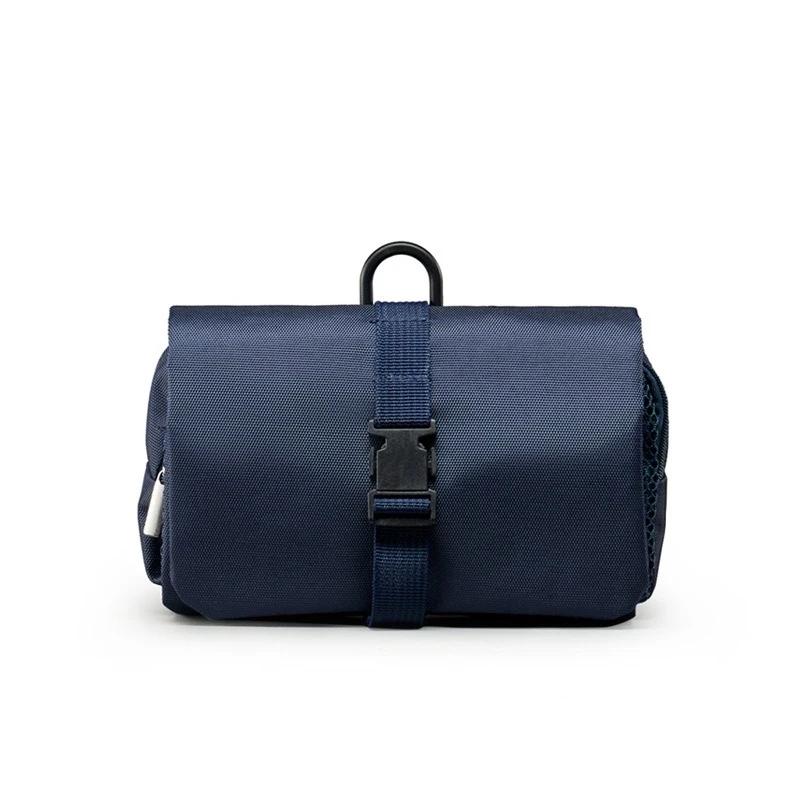 Japanese Style Snap Folding Toiletry Bag Hook Business Trip Toiletries Storage Bag High Quality Cosmetic Bag