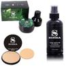 SUNISA BB Und CC Cream Foundation Mit Voller Deckkraft Für Alle Hauttypen Mit Pilzkopf Air Cushion 20G Und 1 Der Matt Fixierer Mit 1 Studio Fix Kompaktpuder