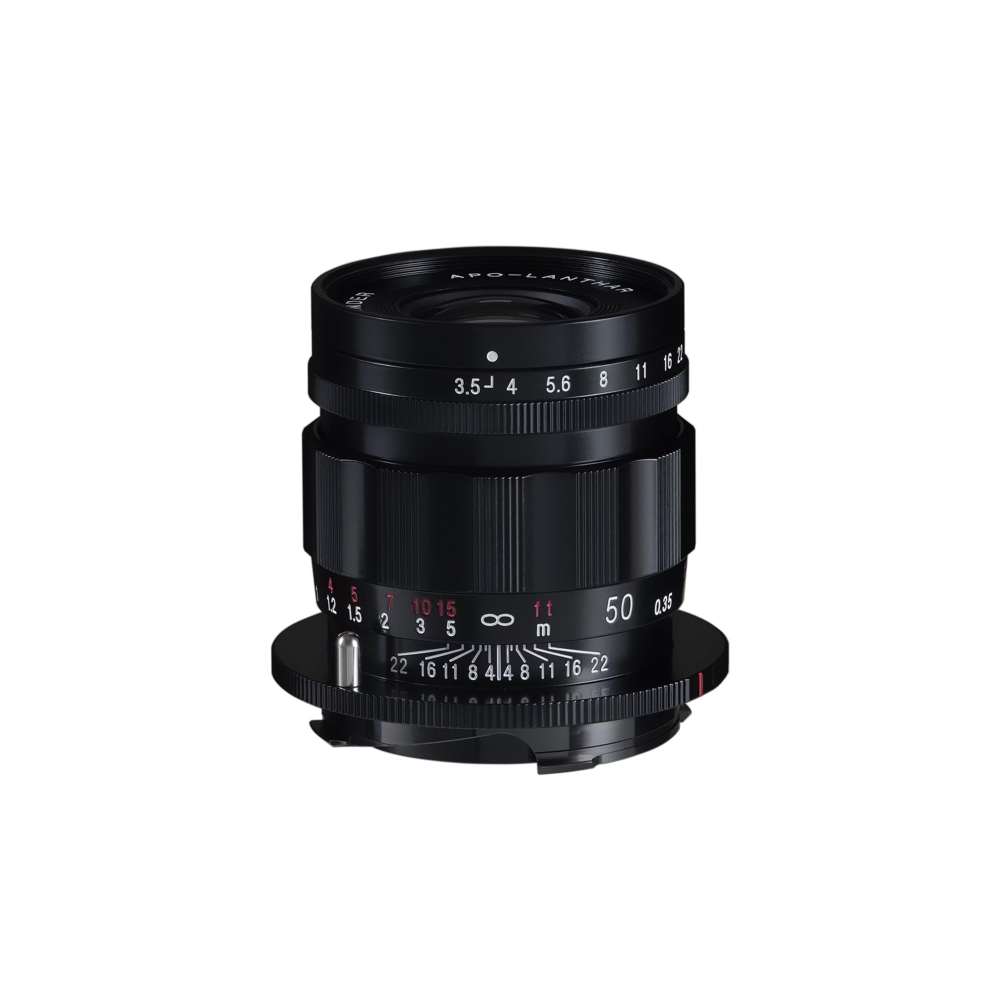 

Voigtlander 50mm VM Type II Black Paint Single Focus Standard Lens Manual Focus Leica M Mount Compatible Interchangeable Lens APO-LANTHAR F3.5
