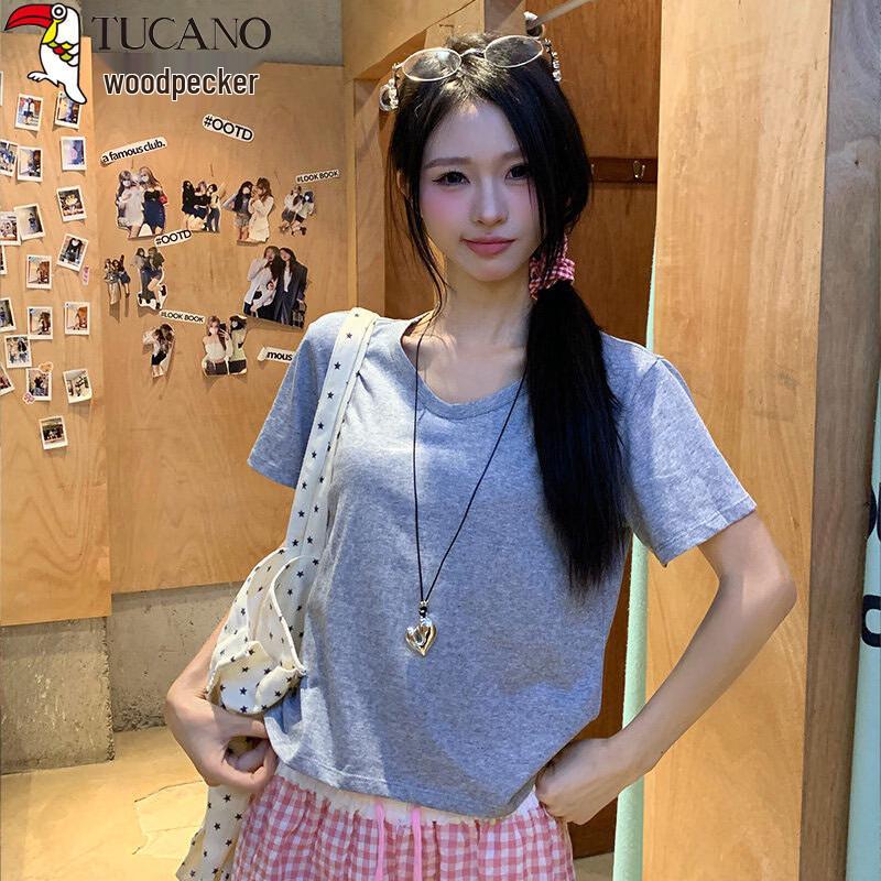 Women s Loose V-Neck Short Sleeve T-Shirt S