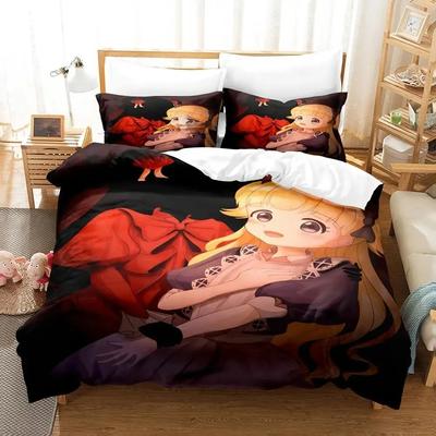 Conjunto de Cama Anime da Moda SHADOWS HOUSE Solteiro Twin Completo Queen King Size Conjunto de Cama Adulto Criança Quarto Conjunto de Capa de Edredom Têxteis para Casa