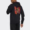 Adidas Essentials Graphic Hooded Sweatshirt Men Black GG0775