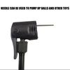 1Pc 31cm Length Portable Aluminum Alloy Air Pump Bicycle Mini Air Pump Multifunctional Electric Scooter Ball Type Small Air Pump
