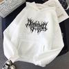 Gothic Oversized Hoodie Long-sleeved Sweatshirt Women's Beautiful Hip-hop Retro Velvet Top Women