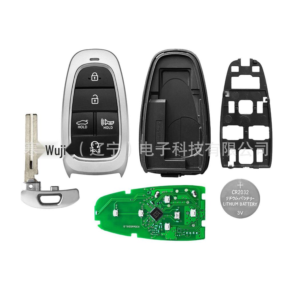 Kompatibilní 5tlačítkový obal klíče s dálkovým ovládáním pro Hyundai Sonata (TQ8-F08-4F27)