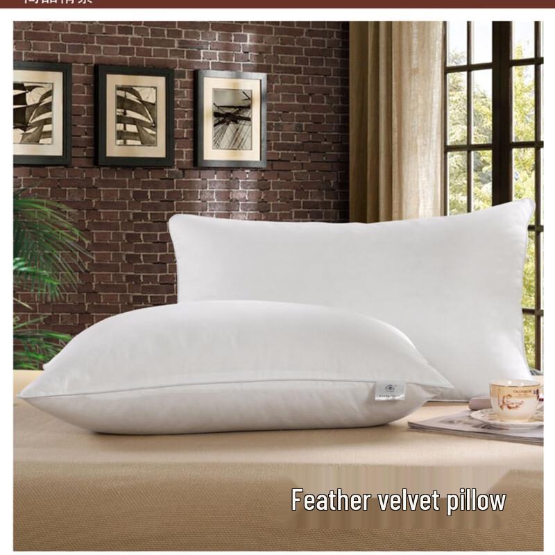 Jihua All-Cotton Feather Silk Sleep Pillow