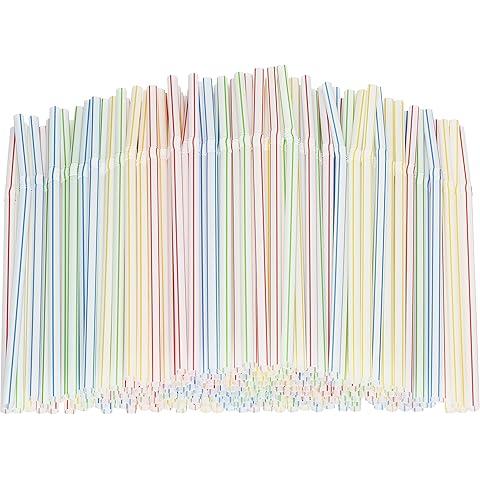 

50-1000Pcs Drinking Straws Colorful & Black rietjes Flexible Wedding Party Supplies Drinking Straws Kitchen Wholesale