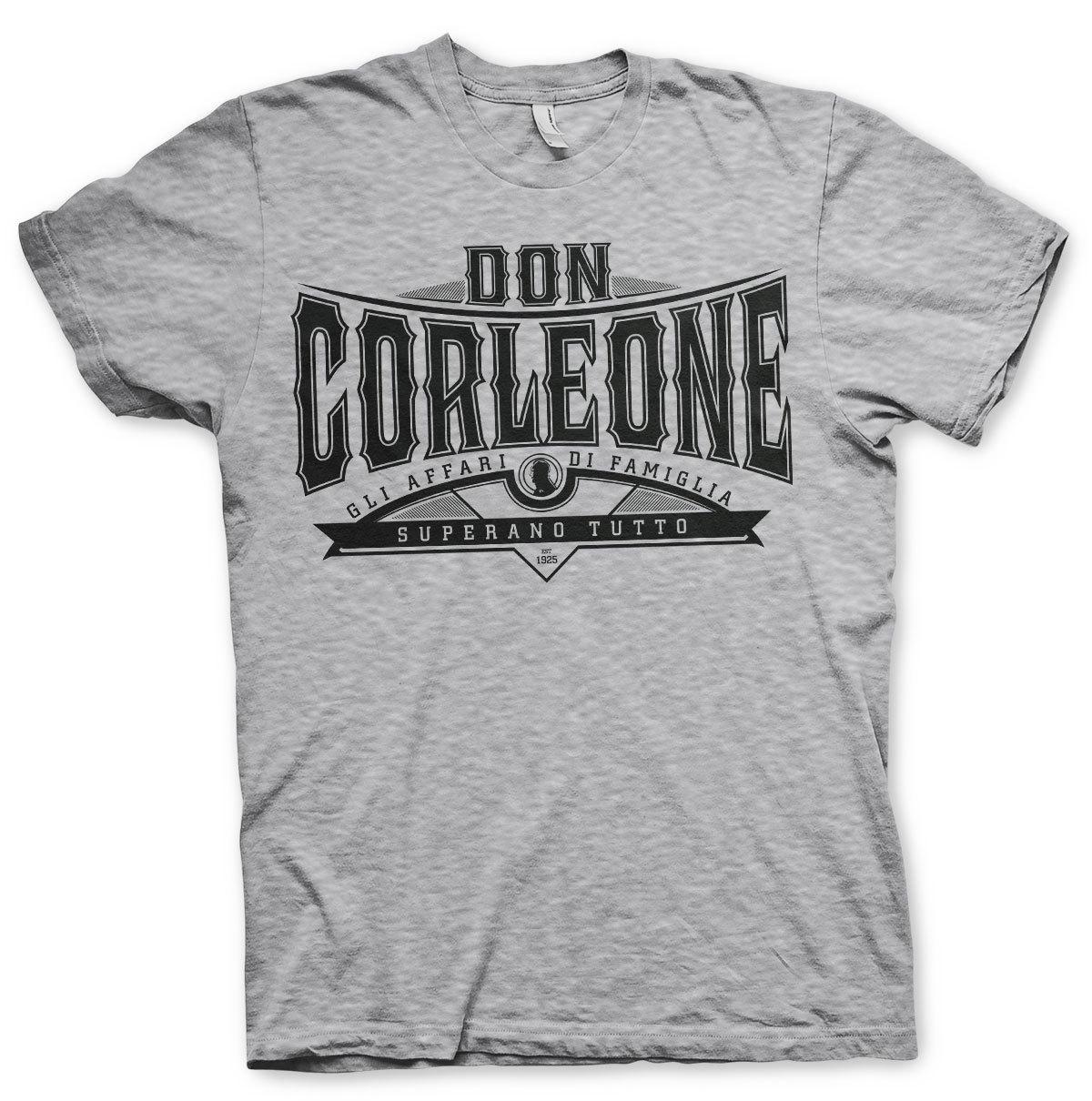 Official License Don Corleone Superano Tutto Homme T-SHIRT S-XXL Sizes XXXL