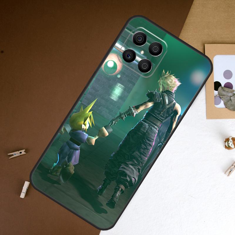 Final Fantasy VII Phone Case For Honor 90 Lite 50 70 Magic 5 6 Pro 8X X6 X7 X8 X9 X8a X7a X6a X9b X9a Cover