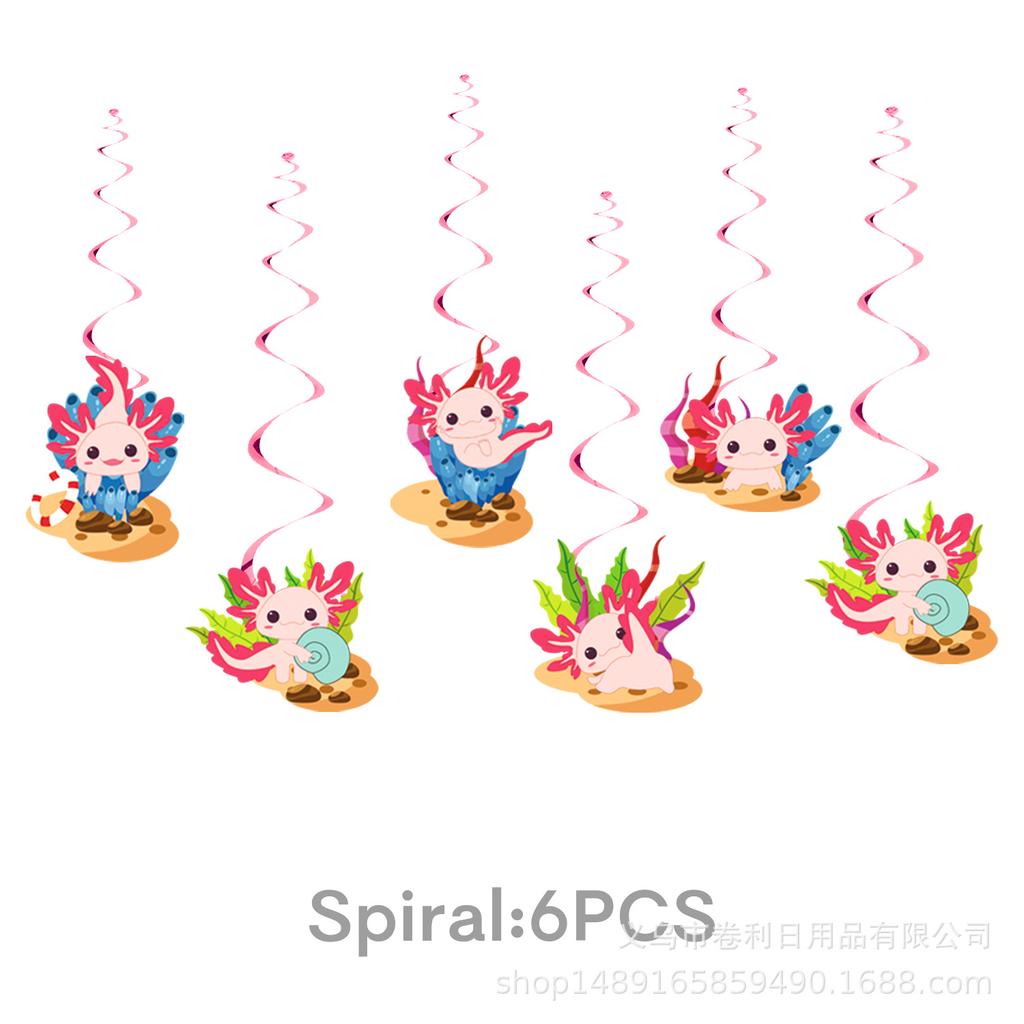 Salamander Themed Party Supplies Salamander Party Decoration Banner Party Tableware Tablecloth Balloon Arrangement Props
