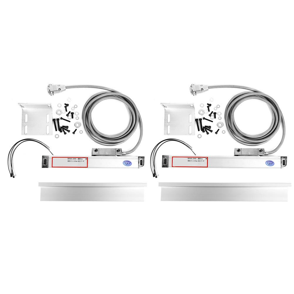 

2PCS Linear Encoder 0100mm 0200mm Stroke for JCS9002AEJCS9003AE Digital Readout