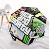 1pc Rick, Morty Windproof Automatic Umbrella, Lightweight for Women/Men, Perfect Christmas Gift a0811202