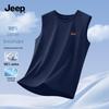 JEEP Men's Heavyweight Cotton Sleeveless T-Shirt