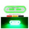 1Pcs Cob Small Oval Warning Light Constant Strobe Modes 12 To 80V Multiple Colors For Trucks Cars Motorcycle Safety
