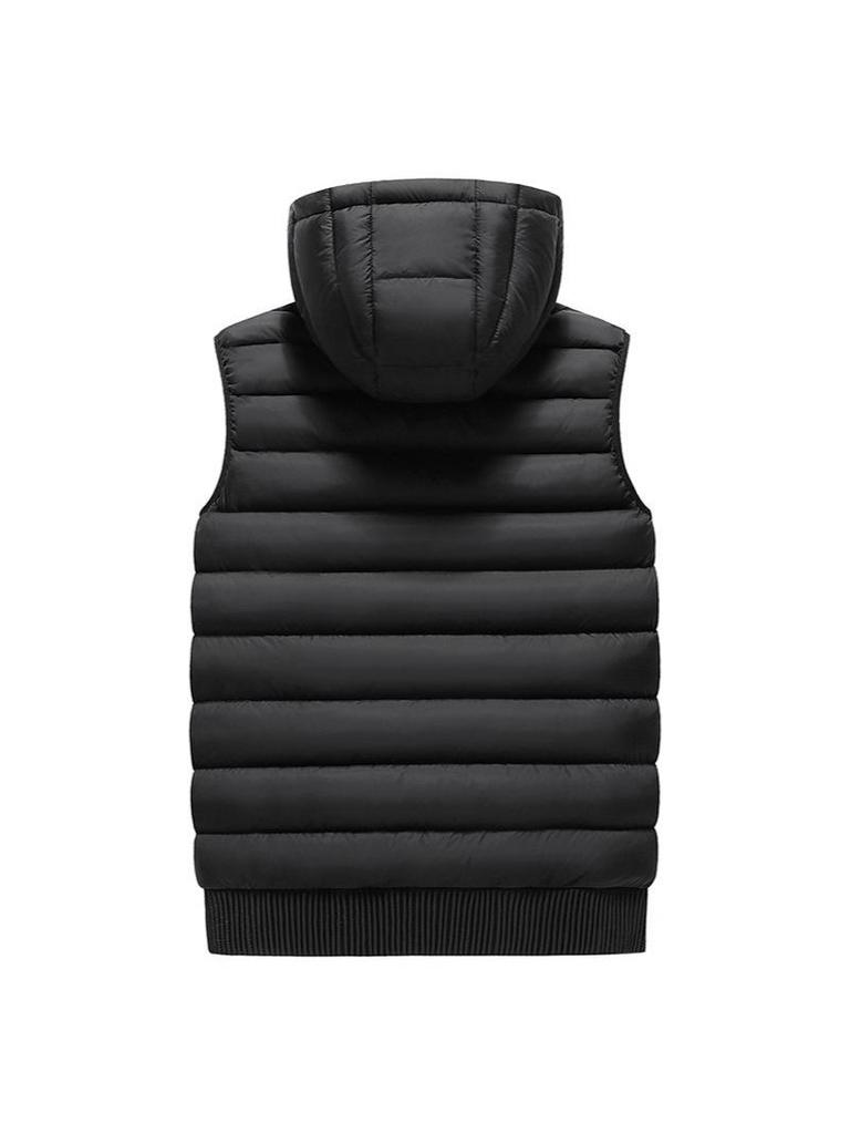 Men's Winter Thick Down Cotton Sports Vest Sleeveless Jacket 2025