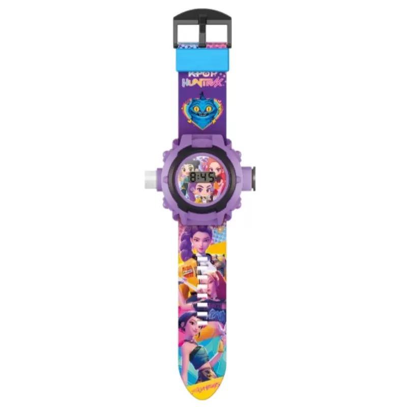 Orologi Elettronici Giocattolo K-POP Cacciatori di Demoni per Bambini - Orologi da Polso con Luce Proiettore Braccialetto Multifunzionale Regali di Compleanno