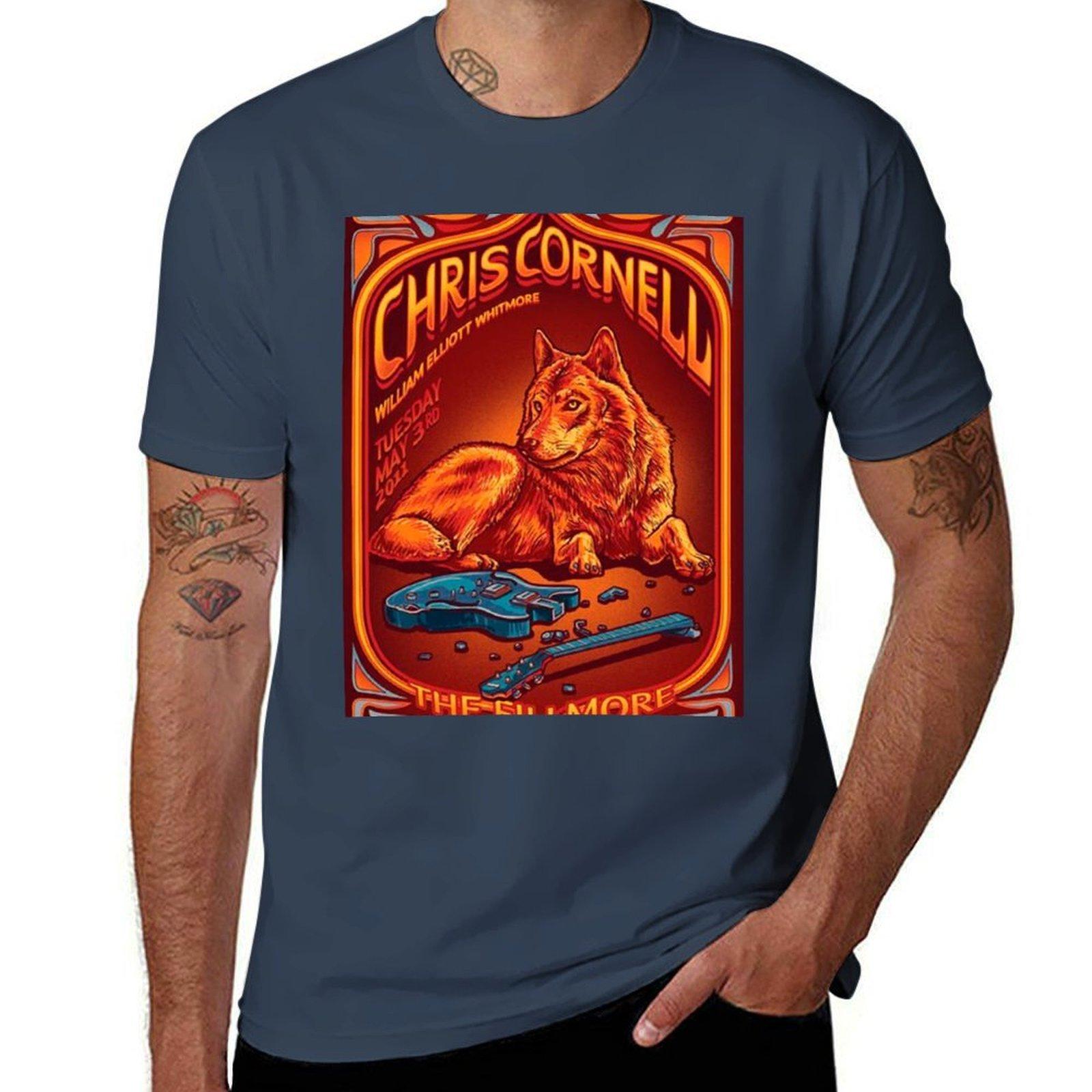Chris Cornell Tshirt Big Size Simple Tshirt S