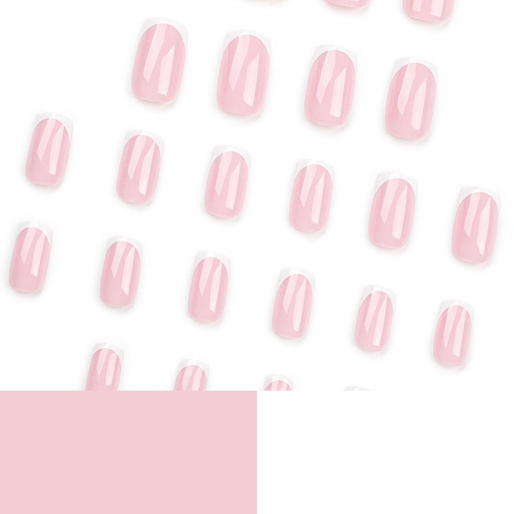 Unghie Finte Classiche French Manicure - Punte Quadrate Europee/Americane