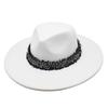 Style Wool Felt Hat With Large Brim For Men Women Winter Autumn Casual Outdoor Wear