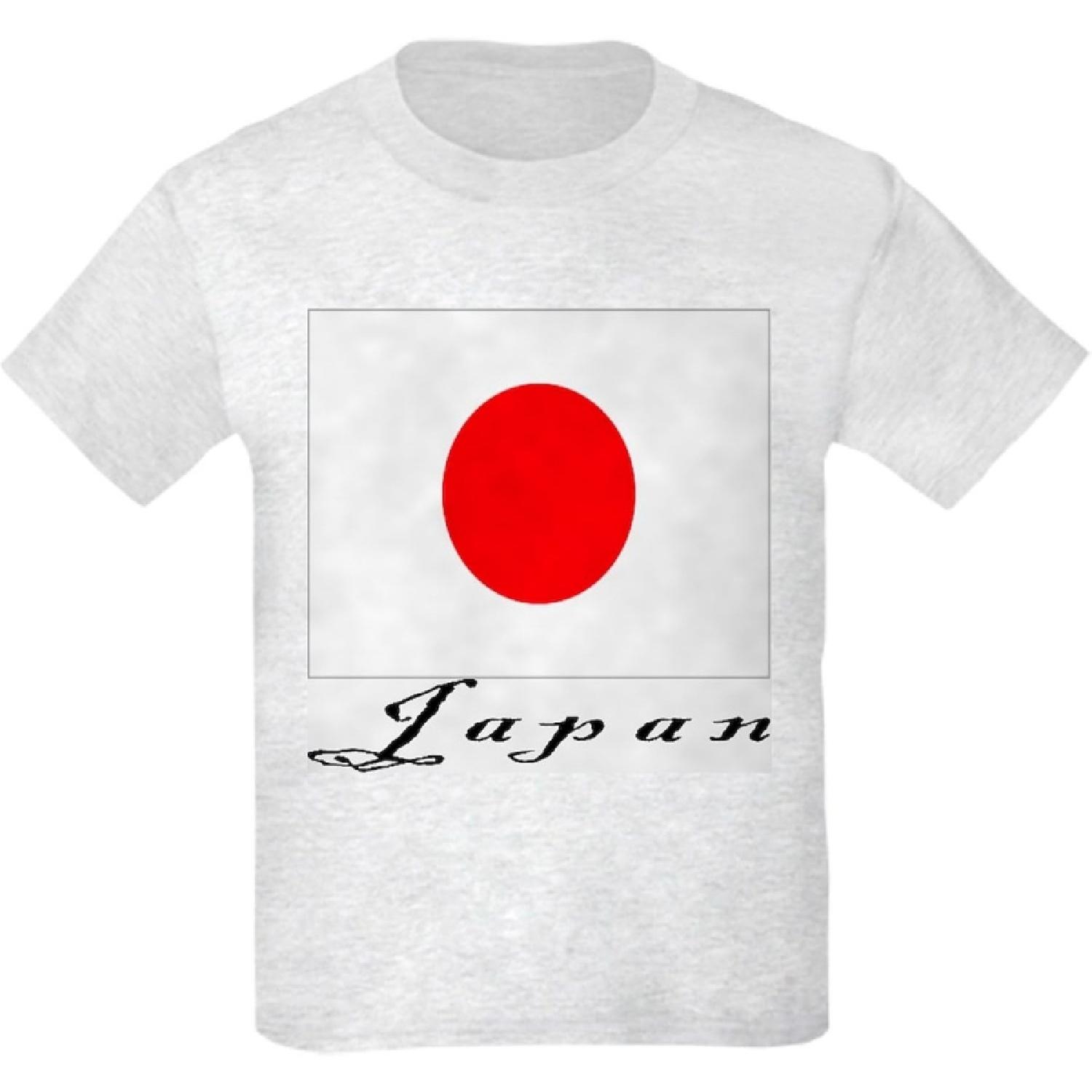 CafePress Japan Kids T Shirt Youth Kids Cotton T-Shirt XXXXXL белый