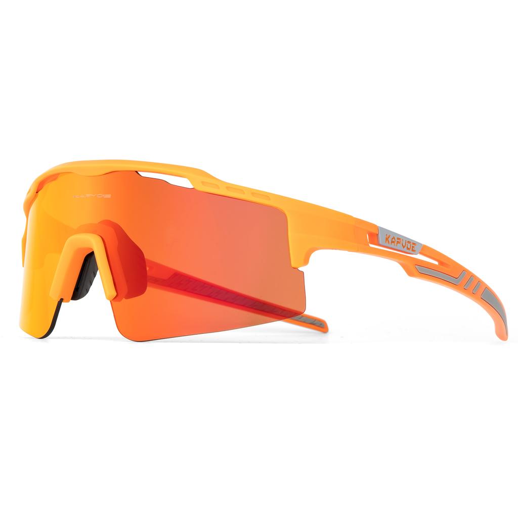 Kapvoe Fashion Cycling Glasses Man Bike Sunglasses Retro MTB Riding Skating UV400 Fishing Goggles Woman Bicycle Eyewear Driving