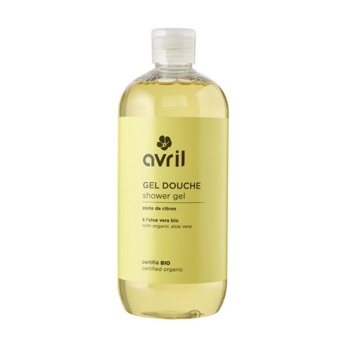 Gel Douche - AVRIL - Zeste de Citron - 500ml - Bio - Vegan