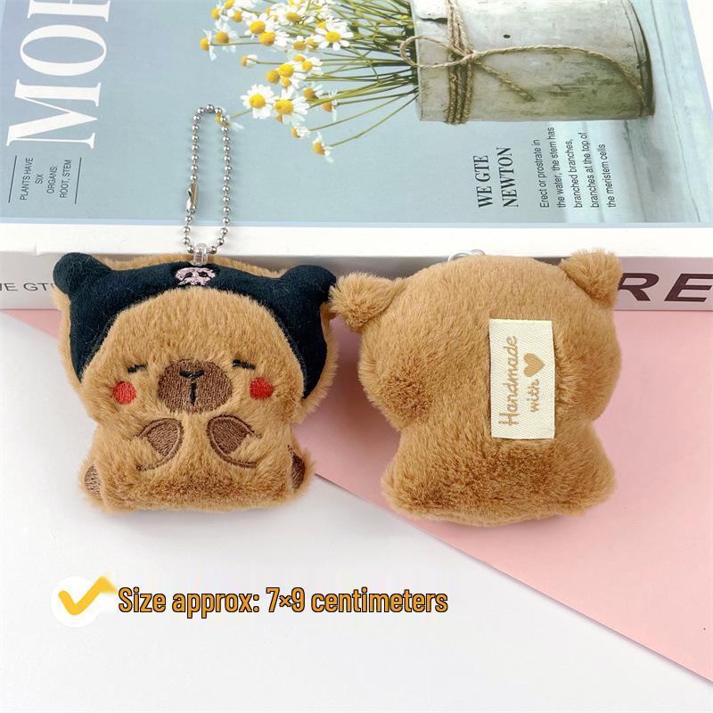 Capybara Charm Pendant: Cute Sanrio Headgear & Children's Accessories