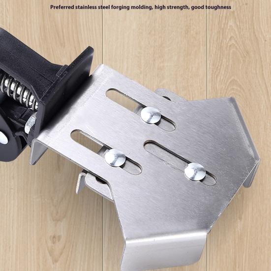 1/2Pcs Woodworking Corner Clamps Ergonomic Handle Multipurpose 90-Degree Right Angle Clamps