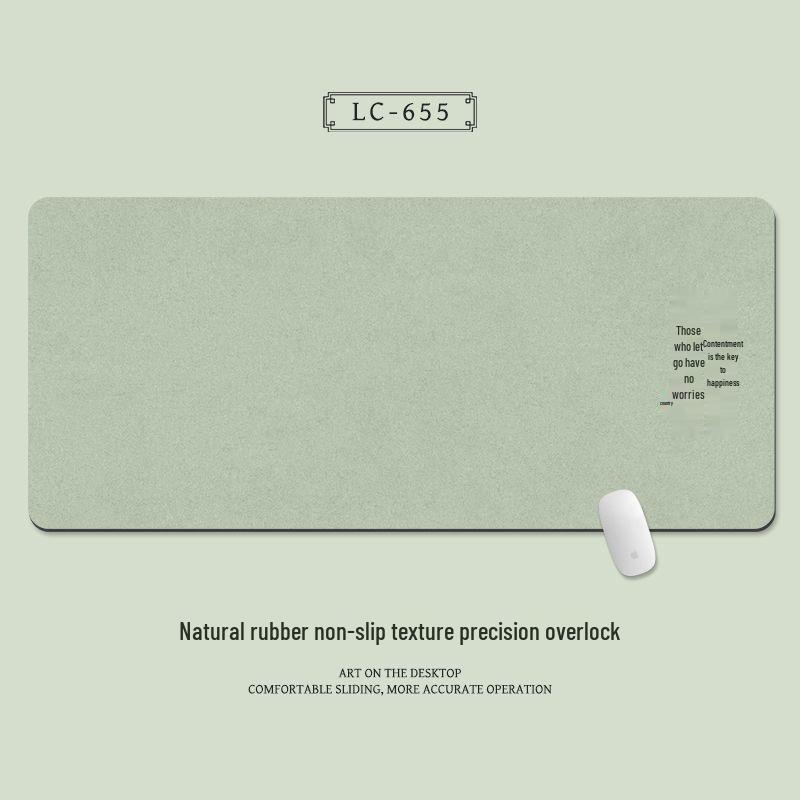Extra Large Chinese Style Minimalist Mouse Pad with Wrist Rest