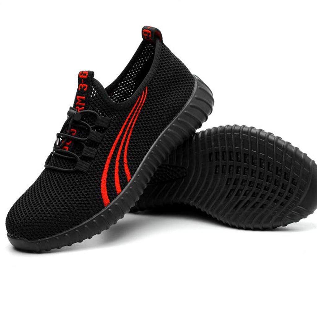 breathable steel toe cap trainers