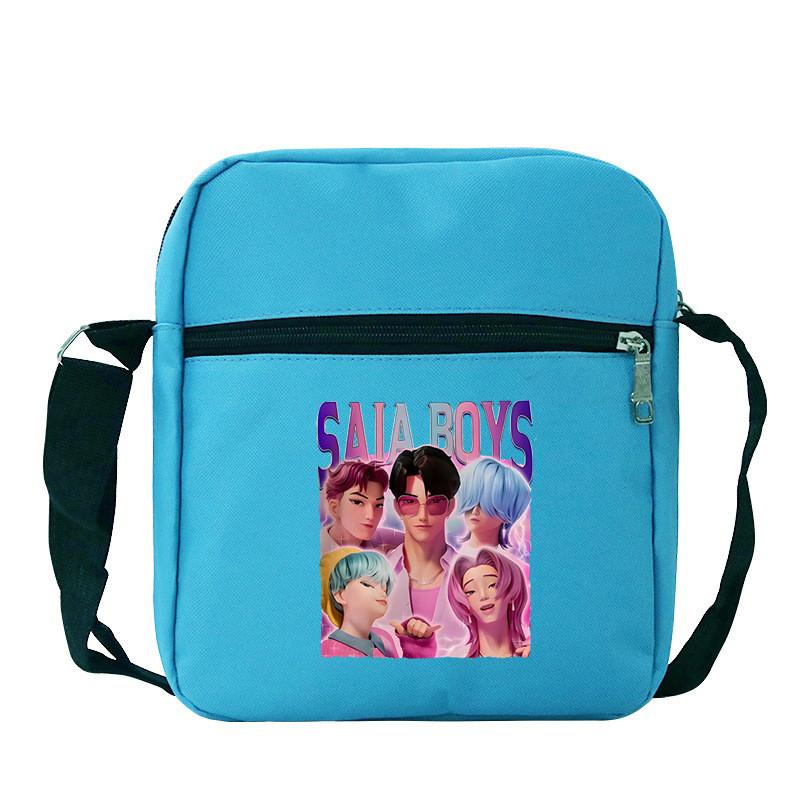 Kids Girls Rumi Zoey Mira Printed Student Stationery Bag Casual Crossbody Shoulder Bags