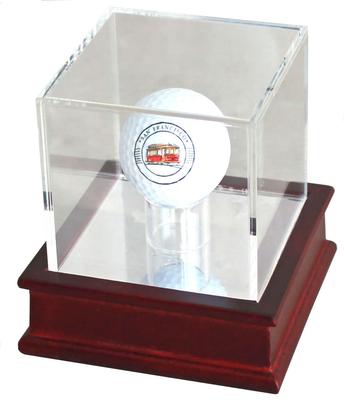 Boîtier présentoir pour balles de golf truquées ou fantaisie pas GB13 (balles incluses)