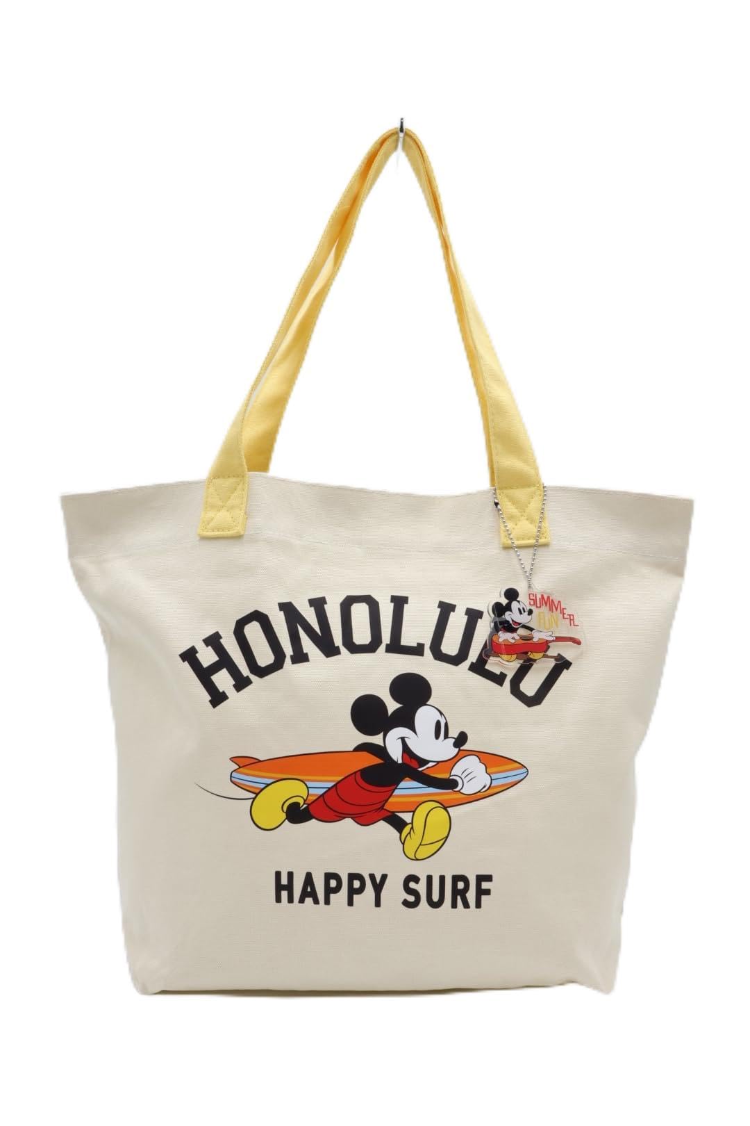 Холщовая сумка-тоут Disney DMK-TTB37 ЖЕЛТЫЙ x СЛОНОВАЯ КОСТЬ