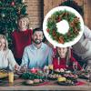 250mm Round Garland H-anging Ornament Wreath Decoration Christmas Decor Xmas Tree Ornaments