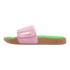 Puma Sandales à enfiler Leadcat 2.0 Légères Confortables Anti-Friction Sandales unisexes Rose Or Vert 399041-02