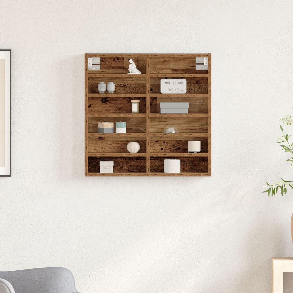 1 Wall Mounted Storage Shelf Display Cabinet, Ideal for Shelf Decorations in Living Room, Bedroom, Office, 100x8.5x75 cm