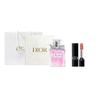 Dior Miss Dior Blooming Bouquet Eau De Toilette+Lipstick Sample Set Box