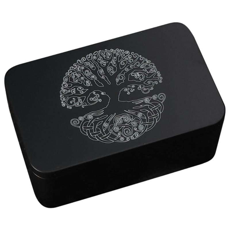 Металлическая коробка для игровых карт, контейнер для Таро, чехол для хранения, упаковка, коробка для покера, коробка для игральных карт, пустой контейнер для конфет