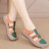 Fashion 2025 Summer new high-quality women's retro hollowed out sandals with soft sole versatile toe cover a popular single shoe
