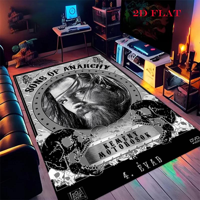 Fx Horror Season Cast Print Carpet Floor Mats Suitable For All Seasons Dormitory Decoration Art Room